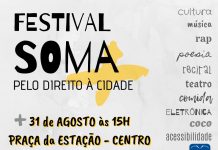 Festival SOMA reúne mais de 16 atrações culturais na Praça da Estação do Cabo