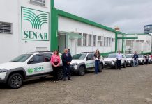 Nova frota de veículos para os supervisores do Senar/SC