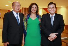 Luciana Santos, governadora de Pernambuco em exercício, participa de aula inaugural de curso para gestores públicos