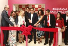 Governador de Pernambuco,Paulo Câmara, inaugura primeira etapa da fábrica do Aché Laboratórios, em Suape