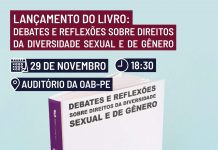 Comissão de Diversidade Sexual e de Gênero da OAB-PE, lança livro com coletânea de artigos