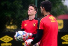 Luan Polli, goleiro do Sport, valorizado após acesso à primeira divisão, projeta 2020 no Leão da Ilha