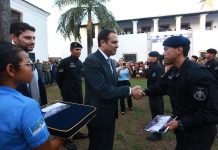 Paulo Câmara comanda cerimônia de 30 anos do BOPE