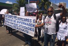 Técnicos e Auxiliares em enfermagem da rede estadual de Pernambuco, decretam greve nesta quinta (30)