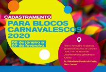 Prefeitura do Cabo inicia cadastramento dos blocos,para o carnaval 2020