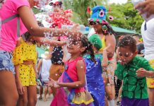 Frevo, Maracatu e Afoxé, dão o tom do polo infantil do Carnaval de Olinda