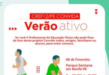 CREF12/PE, lança o projeto “VERÃO ATIVO”, na zona norte do Recife