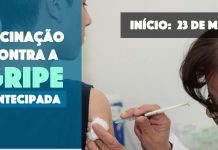 V GERES em Garanhuns, informa sobre antecipação da Campanha Nacional de Vacinação contra Influenza