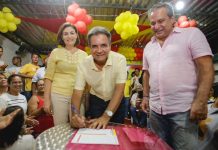 Ex-prefeito Carlos Santana se filia e reforça o PSB de Ipojuca