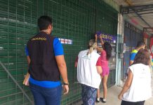 Ação Conjunta do CREF12/PE com a Vigilância Sanitária e PROCON PE, interdita academias no Grande Recife