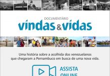 Documentário “Vindas e Vidas”,está disponível na Internet