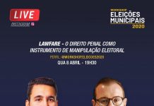 Direito Penal e sua interferência nas eleições, é tema de live com Cristiano Zanin, advogado do ex-presidente Lula