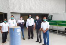 Unimed VSF faz parceria com a ONG Movimento, para confecção de 18 mil máscaras de proteção visando o enfrentamento ao Covid-19