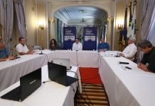 Governador de Pernambuco,Paulo Câmara, comanda reunião com secretariado sobre Covid-19