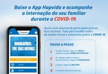 Aplicativo do Hapvida permite acompanhar internação de pacientes com Covid-19