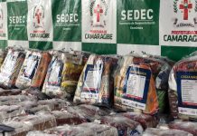 Durante a Operação Quarentena, comerciantes informais recebem cestas básicas e orientações educativas