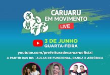 Caruaru em Movimento promove live para estimular exercício em casa durante à quarentena