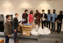 Comunidade coreana, entrega doação à Faculdade de Ciências Médicas da Santa Casa de São Paulo