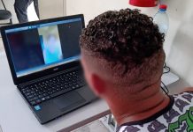 Na Funase, socioeducandos amenizam a saudade das mães por videochamadas