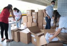 Regionais de Goiana e Palmares recebem doação de 263 mil máscaras