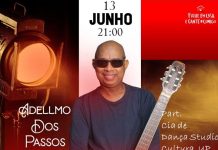 Adellmo dos Passos faz mais uma live, neste sábado, 13 de junho, com lançamento de nova música