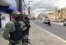 Primeiro dia de Operação Quarentena, mobilizou 368 policiais e bombeiros em Caruaru e Bezerros