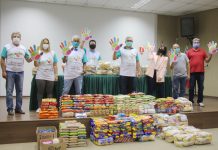 Unimed VSF promove Arraiá Solidário e faz doação de duas toneladas de alimentos