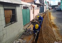 Compesa reinicia obra de melhoria do abastecimento de água, da zona norte do Recife