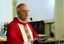 Arcebisco de Recife e Olinda, Dom Fernando Saburido, realiza missa em homenagem aos profissionais de saúde e vítimas da Covid-19