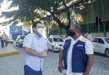 Prefeitura do Recife reabre entorno do Mercado de São José para as pessoas