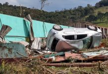 Santa Catarina sofre com tornados e tempestades, que afeta 26 cidades e deixa 830 desabrigados