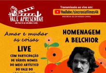 Live em homenagem a Belchior, encerra neste sábado(12), o Projeto “Vale Apresentar”