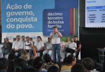 Governo de Pernambuco paga parcela residual, aos beneficiários do 13º do Bolsa Família