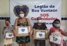 LBV no amparo as famílias que sofrem com os impactos do Covid-19