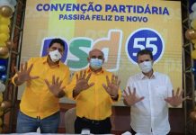 PSD oficializa candidatura de Severino Silvestre à Prefeitura de Passira, e Ernande Filho (PSL), como vice