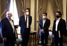 Paulo Câmara recebe representantes dos grupos Evipar e UnitedHealth