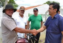 SANHARÓ: Prefeito e candidato à reeleição, Heraldo Oliveira(PSB), faz adesivaço e carreata neste final de semana