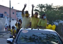 Carreata de Heraldo Oliveira atrai multidão em Sanharó