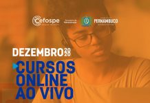 Cursos on-line do Cefospe, com vagas abertas até esta quinta-feira (03)