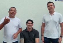 CABO: Keko do Armazém recebe apoio do Deputado Federal, Felipe Carreras, uma das lideranças do PSB, partido do prefeito Lula Cabral, candidato à reeleição