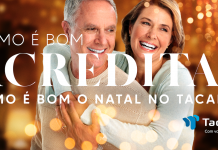 Campanha publicitária de Natal do Shopping Tacaruna, traz como conceito, acreditar, amar, e sonhar