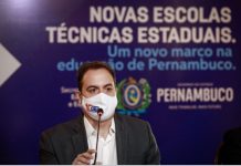 Governador de PE, Paulo Câmara, anuncia quatro novas escolas técnicas, e rede estadual passa a contar com 50 unidades dessa modalidade