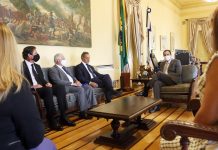 Governador de Pernambuco recebe novo embaixador da Argentina, e debate parcerias