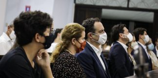 Paulo Câmara participa de missa de Ação de Graças do governo Geraldo Julio
