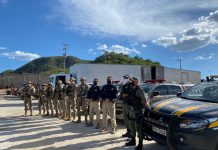 Sefaz/PE em conjunto com a PRF, apreendem em Salgueiro, sertão pernambucano, caminhão com carga de sete milhões trezentos e setenta mil cigarros