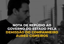 SINPOL-PE repudia demissão de Áureo Cisneiros, da Polícia Civil de Pernambuco