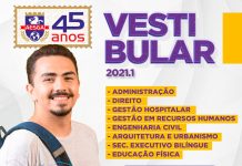 GARANHUNS: Seguem abertas inscrições para o vestibular 2021.1 da AESGA