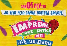 IMPRENSA QUE ENTRA, tradicional baile carnavalesco em Pernambuco, neste ano de 2021 acontecerá através de Live Solidária, com arrecadação de alimentos