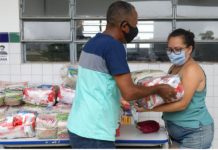 Jaboatão inicia mais uma etapa da entrega de kits de alimentos, aos alunos da rede municipal