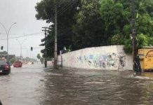 Recife registra o equivalente a 10 dias de chuvas em 6 horas